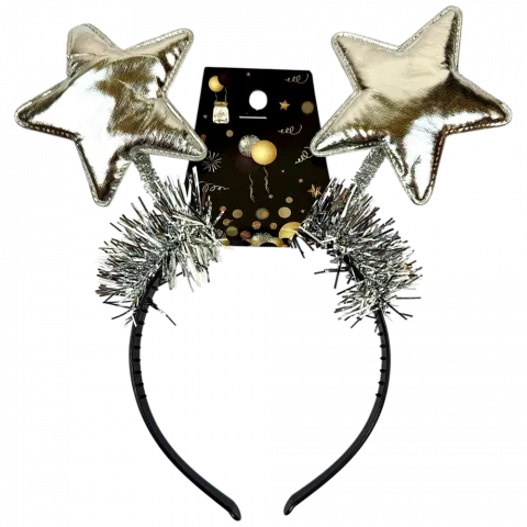 Обруч святковий Зірочки арт. 6022-11 И243