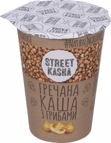 Каша гречана Street Kasha 50 г стак. з грибами