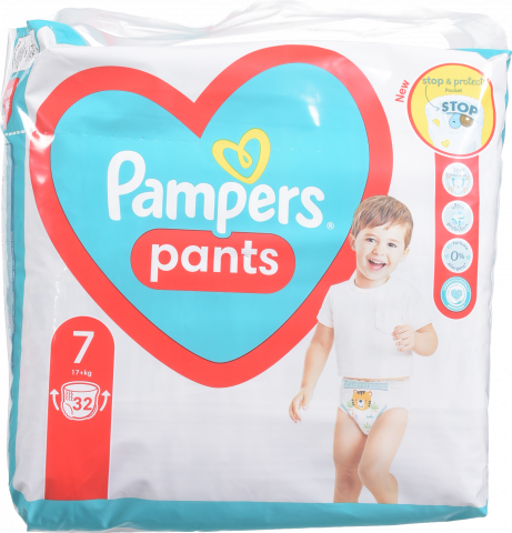 Підг.-трусики Pampers Pants Giant Plus 32 шт. (17+ кг)