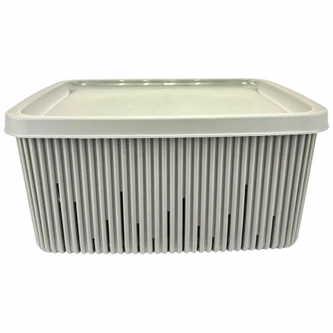 Контейнер Herevin 18л сірий криш161383-012 И393(Туреччина)