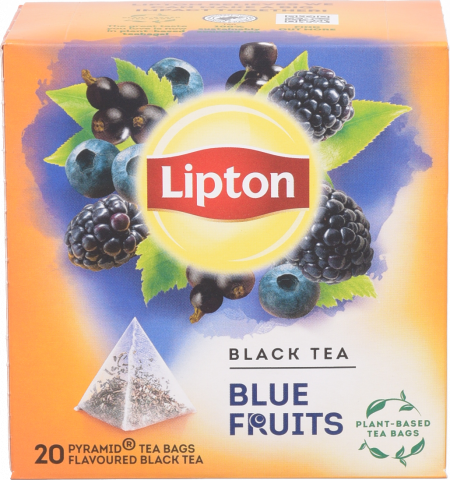Чай Ліптон 20 шт. Сині ягоди