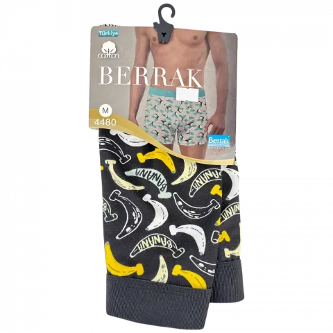 Труси-боксери чоловічі ТМ Berrak 4480 асорті р. M И555 (Туреччина)