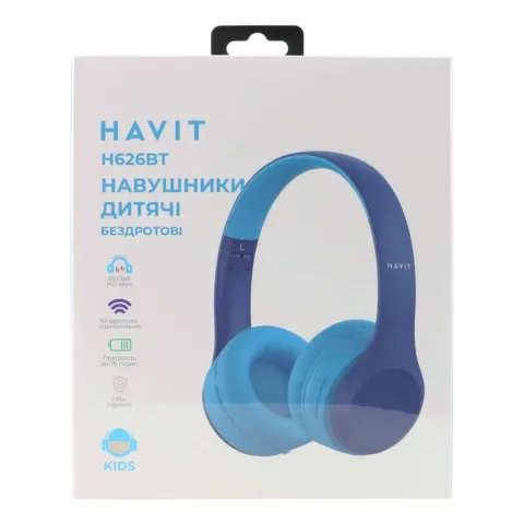 Навушники Havit накл. дит. б/др. HV-H626BT