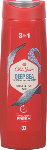 Гель д/душу Old Spice 400 мл Deep sea with Minerals