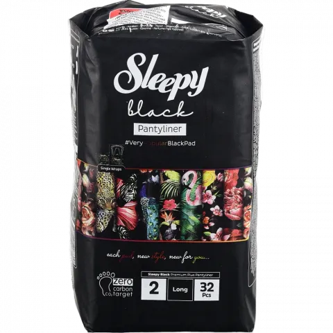 Прокладки щоден. Sleepy 32 шт. Black Long 2