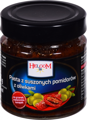 Конс Helcom паста з сушених помідорів з оливками 225 мл (Польща)