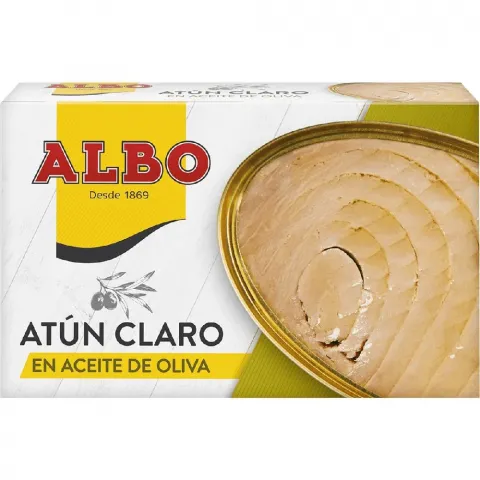 Тунець ALBO 92г з/б світлий в олив. олії И842 (Іспанія)