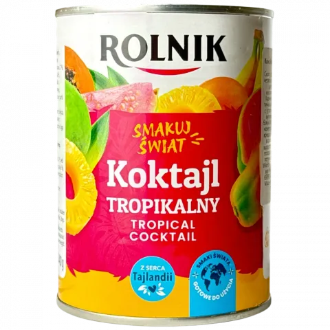 Конс Коктейль Rolnik 580 мл Тропічні фрукти И777 (Китай)
