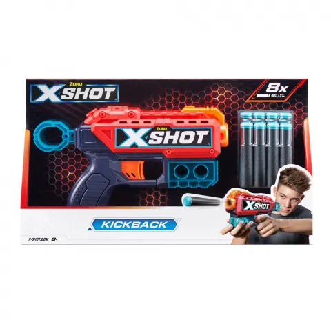 Швидкострільний бластер X-Shot red excel kickback 36184R