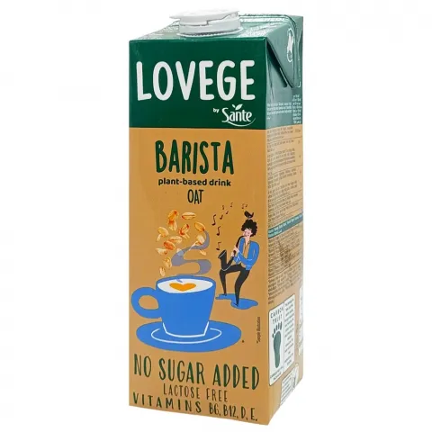 Молоко Санте 1 л Barista з вівсянки (Польща)И289