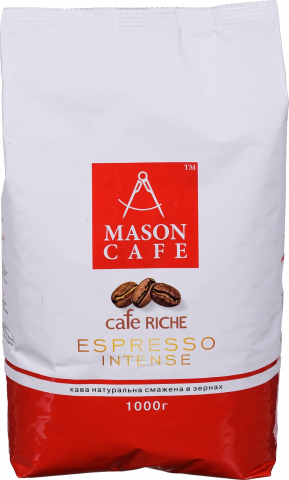 Кава Масон кафе 1 кг зерн. Espresso Intense