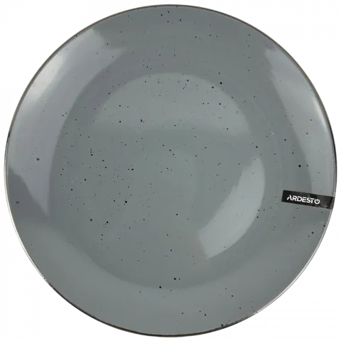 Тарілка керм. Ardesto Bagheria 26 см Grey AR2926GREY