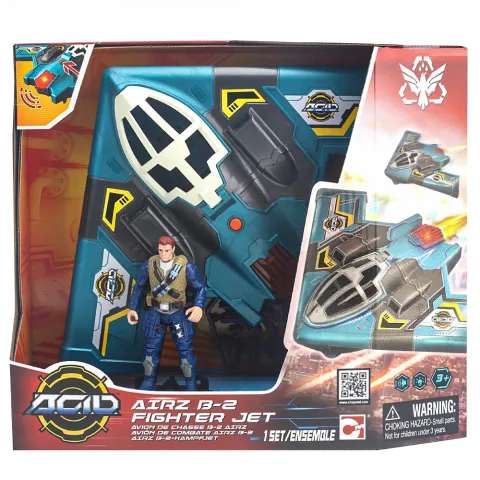 Набір іграшковий A.C.I.D. AIRZ B-2 Fighter Jet/МорфоЗор Винищувач AIRZ B-2 535200