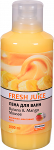 Піна д/ван Fresh Juice 1 л Banana and Mango mousse