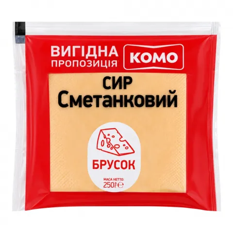 Сир Комо Сметанковий фас. ваг.