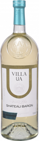 Вино Вілла Крим Шато Барон 1,5 л н/сол. біле