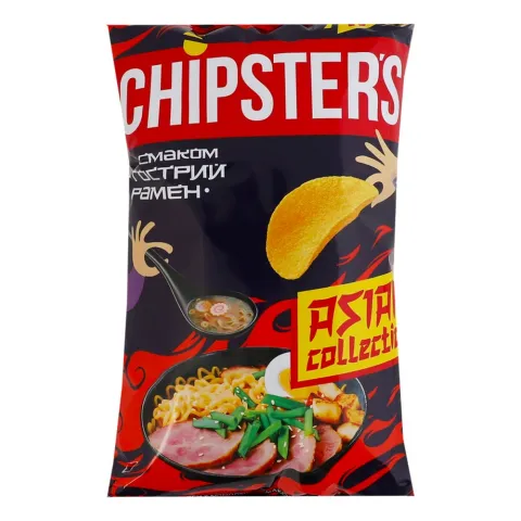 Чипси Chipster`s 90 г гострий рамен