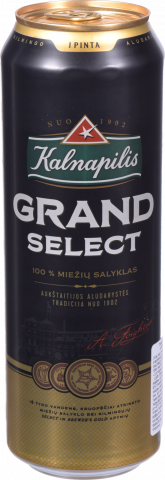 Пиво Калнапіліс 0,568 л жб Grand Select Premium