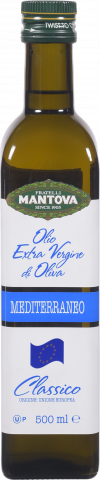 Олія оливкова MANTOVA 0,5 л Extra Virgin Європейський бленд скл. (ЄС)