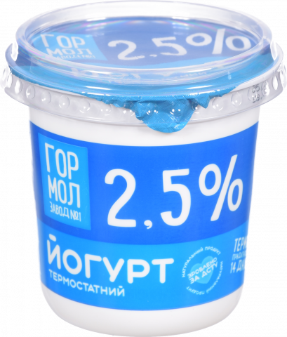 Йогурт ГМЗ 2,5 350 г стак.