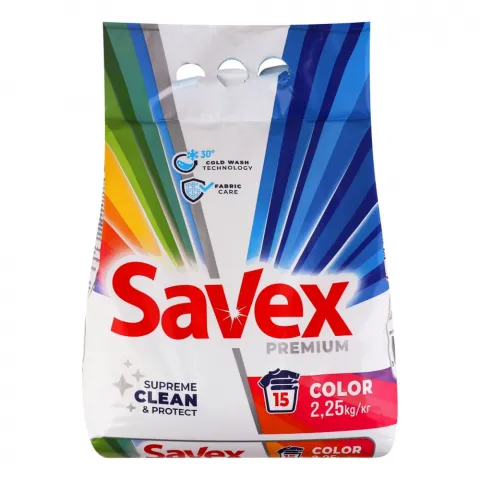 Порошок Savex 2,25 кг автомат 2in1 Color И893 (Болгарія)
