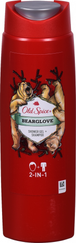 Гель д/душу Old Spice 250 мл + Шамп. 2в1 Bearglove