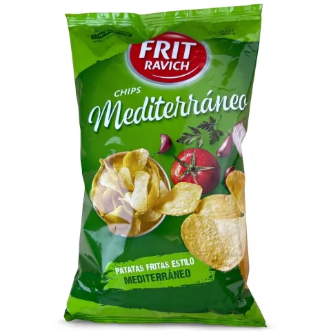 Чипси картопл.FRIT RAVICH 125г Середземномор.И412(Іспанія)