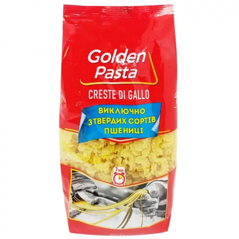 Макарони Golden Pasta 400 г Гребінці