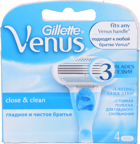 Картридж дгоління Gillette 4 шт. Venus