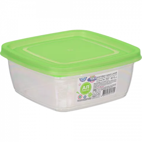 Контейнер харчовий Econom Box 0,5 л квадратний Ал-Пластик