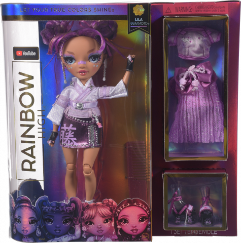 Іграшка Rainbow High Лялька Ліла Ямамото з аксесуарами 578338