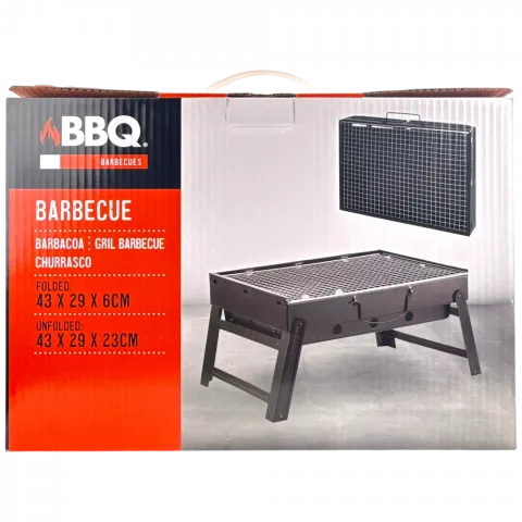 Гриль вугіл. складаний 43x29x23,5 см C83000480 И312 (КІН)