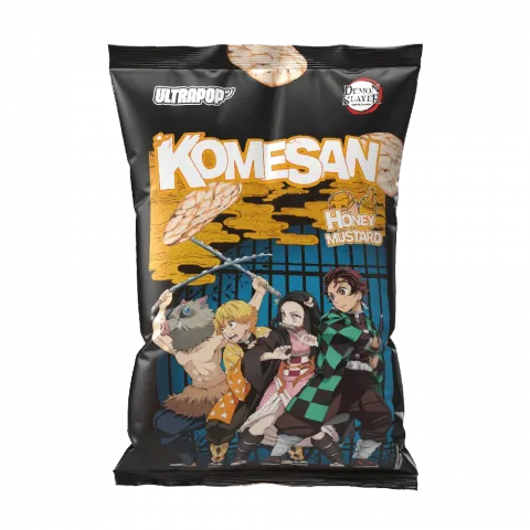 Чипси рис. ULTRA POP Demon Slayer Мед та гірчиця (Фр)