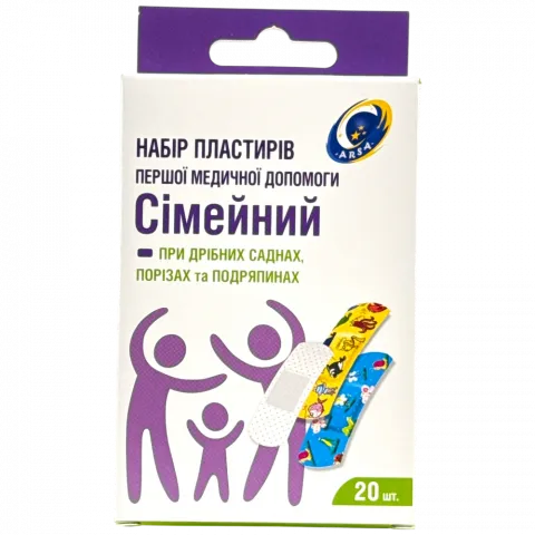 Набір пластирів Arsa 20 Сімейний