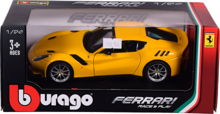 Іграшка Автомодель Ferrari F12TDF 1:24 асорті жовтий/червоний 18-26021