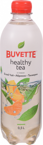 Напій б/алк. Buvette Healthy tea 0,5 л Білий чай/абрикос та танжерин