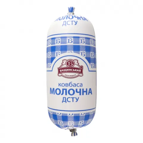 Ковб Бащинський Молочна 435 г вар. в/ґ ш/о