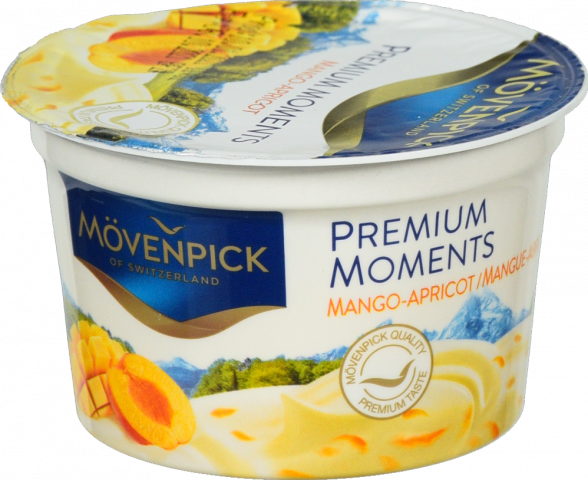 Йогурт Movenpick Premium Moments 100 г стак. 5 Манго-Абрикос