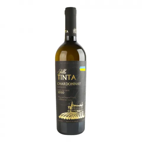Вино Villa Tinta Chardonnay VIP 0,75 л сух. біле