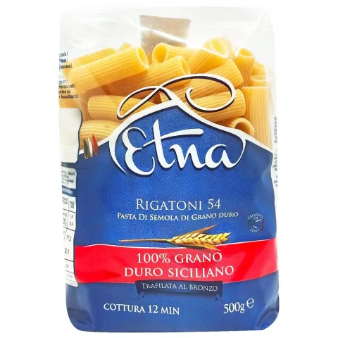 Макарони Etna 500г 54 Ріґатоні (Італія)
