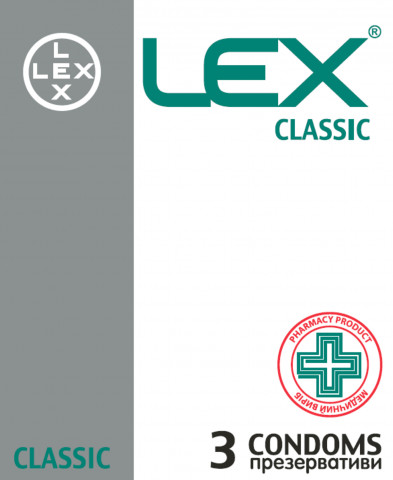 Презервативи Lex 3 шт. classic