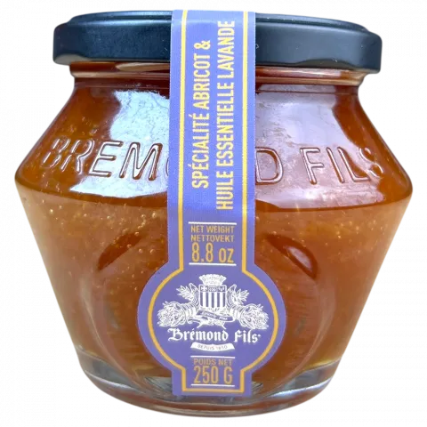 Джем Bremond fils 250г (абрикос,лаванд.ефір.олія)Франція