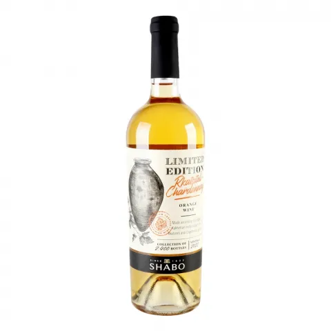 Вино Shabo Limited Edition Ркацителі-Шардоне 0,75 л сух. біле по кахет. техн.