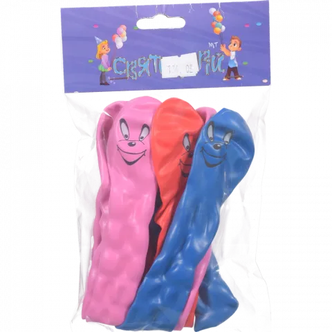 Набір надувних кульок Гусениці 6 шт. 48240