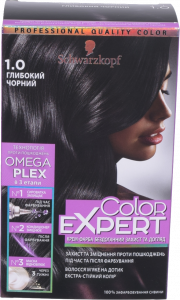 Фарба д/волосся Schwarzkopf Color Expert 1-0 Глибокий Чорний