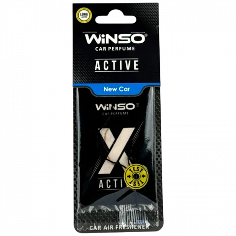 Ароматизатор Winso X Active целюлозний New Car