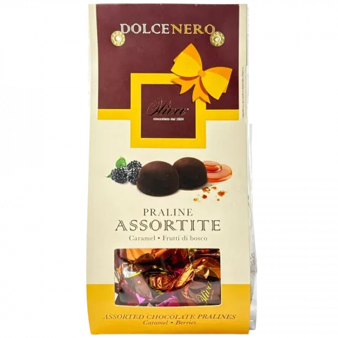 Цукерки Oliva 162 г Асорті Dolcenero карамель (Італія)