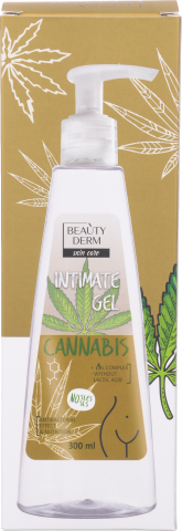 Гель д/інтимної гігієни Beautyderm 300 мл з оліями Cannabis