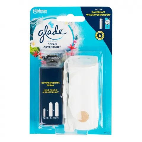Освіж. повітря Glade 10 мл міні-спрей Лазурова хвиля та магнолія