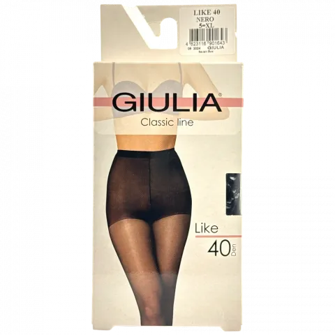 Колготи жін. Giulia Like 40 Smart Box Nero 5XL
